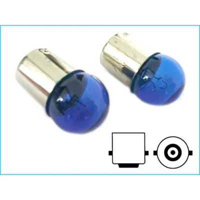 Immagine di CARALL 2 Pezzi Lampade Alogene 12V Bianche ad Effetto Xenon (G18 BA15S R10W 10W)