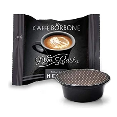 Immagine di 400 capsule Borbone Don Carlo nera compatibili a modo mio