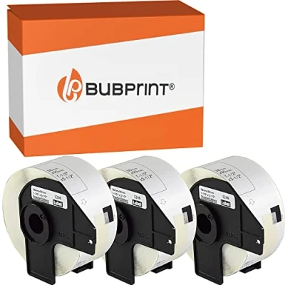 Immagine di Bubprint 3 Etichette compatibile per Brother DK 11208 P Touch QL1050 QL1060N QL500BW QL550 QL560 QL570 QL580N QL700 QL710W QL720NW QL810W