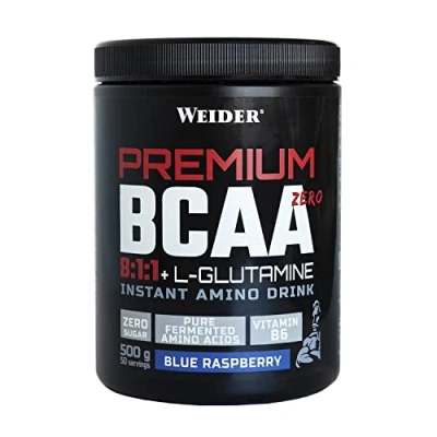 Immagine di Weider Integratore Alimentare in Polvere a Base di Bcaa con Aggiunta Glutammina, 500 gr
