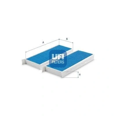 Immagine di UFI 34.254.00 Filtro abitacolo con effetto antibatterico 259 98 30 PEUGEOT: 308 SW 2, II Hatchback