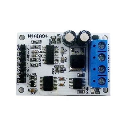 Immagine di Modulo di acquisizione Corrente Tensione a 4 Modbus RTU Newwyt 20MA Collettore analogico RS485