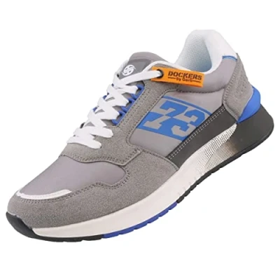 Immagine di Dockers by Gerli 49RT005 706200, Scarpe da Ginnastica Uomo, Grigio, 40.5 EU