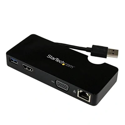 Immagine di STARTECH MINI DOCK USB3.0 HDMI/VGA/GBE