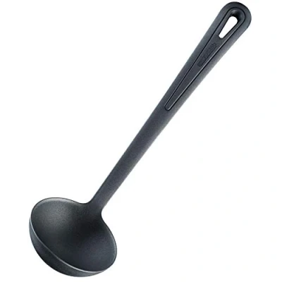 Immagine di Westmark Mestolo da minestra, Termo resistente fino a 270 C, PPA, Lunghezza: 31,5 cm, Gentle Plus, Nero, 28562275