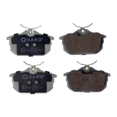 Immagine di QUARO QP0027 Kit pastiglie freno con segnalatore acustico usura MITSUBISHI: Colt 6, Space Star, VI CZC Cabrio, VOLVO: V40 Station Wagon, S40 I