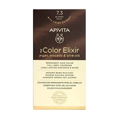 Immagine di My Color Elixir 7.3 Apivita 1 Kit