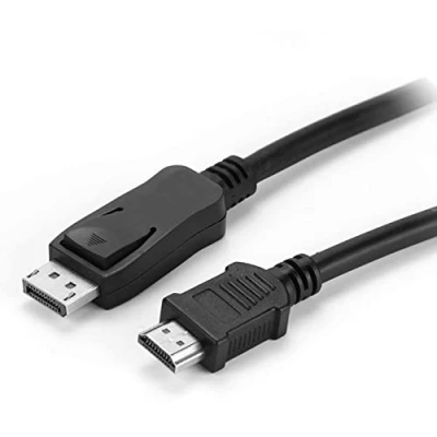 Immagine di Value Displayport Cavo Spina DisplayPort, HDMI A 10.00 m Nero 11.99.5784 Schermato