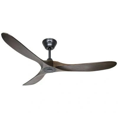 Immagine di CasaFan ECO GENUINO 152 MS NB Ventilatore da soffitto 17 W (Ø x A) cm 360 mm Nero