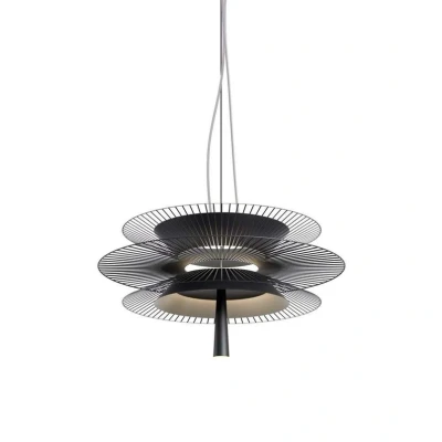 Immagine di Lampada a sospensione Forestier Gravity 2 Ø68cm nero