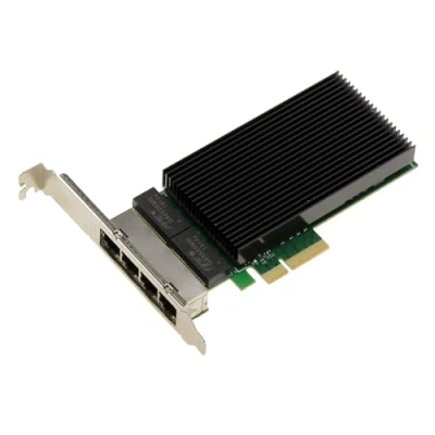 Immagine di KALEA INFORMATIQUE Scheda controller di rete PCIe 2,5G x4 LAN Gigabit Ethernet 4 porte RJ45 quad chipset I226 SRKTU supporto 10 100 1000 2500 1 G 2,5