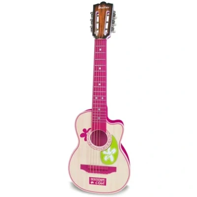 Immagine di Bontempi 20 7071 Chitarra folk in plastica a 6 corde metallo, L. 70 cm