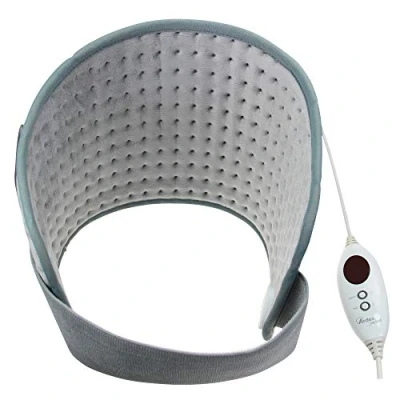 Immagine di Ardes AR4H03 Termoforo Fascia Lombare per Schiena, Addome, Gambe Cuscino Termico in Soffice Microfibra con Chiusura a Strappo, Riscaldamento Rapido