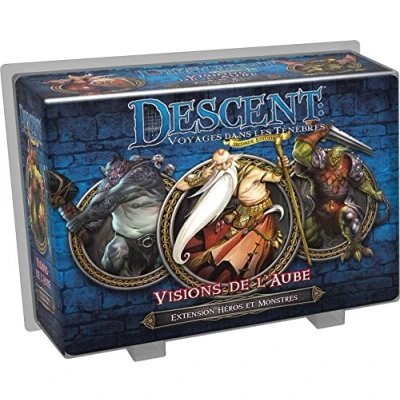 Immagine di Asmodee Fantasy Flight Games Descent Viaggio nell&#039;oscurità Estensione Eroi e Mostri Visioni dell&#039;alba Seconda Edizione