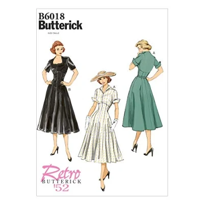 Immagine di Butterick Modello di Cucito, Carta, Multicolore, E5 (14 16 18 20 22)