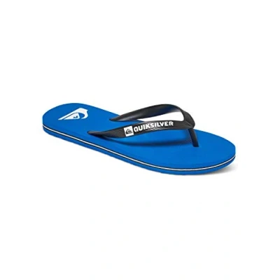 Immagine di Quiksilver Infradito Molokai da uomo per Scarpe doccia e bagno, Nero (Negro/(Xkbk Nero/Blu/Nero) Xkbk), 43 EU