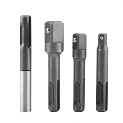 Immagine di Connettore Prolunga per Porta Punte Trapano, di SDS Plus con Attacco a Esagono Incassato da 1/4&quot; 3/8&quot;1/2&quot; Inserti Codolo Adattatore