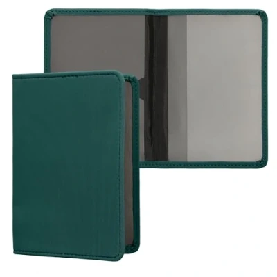 Immagine di kwmobile Custodia in Neoprene per Libretto Circolazione Auto Cover Portalibretto con Scomparti Tessere Patente Foderina Porta Documenti petrolio
