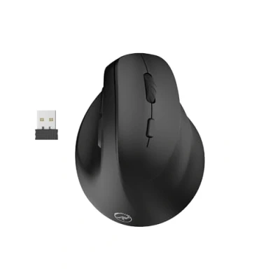 Immagine di Mobility LAB ML311692 Mouse ergonomico Bluetooth® Ottico Nero 6 Tasti 1600 dpi Ergonomico, Rotella di scorrimento integrata