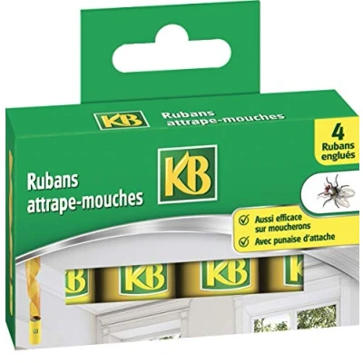 Immagine di KB RUBANS ATTRAPE MOUCHES, Pack of 4 KBMRUBAN