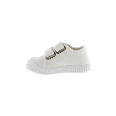 Immagine di victoria Sneaker Unisex 1915 Tela &amp; Strappo Punta Rinforzata 136606 per Bambini Blanco 33