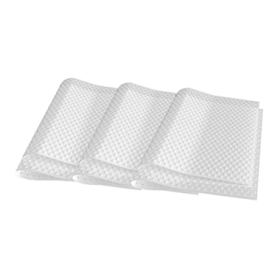 Immagine di INTIRILIFE Set di 6 tappetini trasparenti antibatterici per frigorifero 45 x 30 cm Protegge la frutta e verdura dai batteri dall&#039;acqua