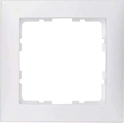 Immagine di Hager S1 Cornice 80 x 1 elemento bianco pile