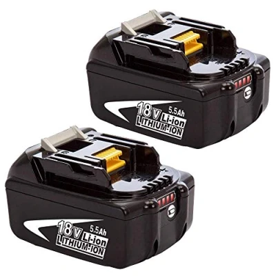 Immagine di BL1860B per Makita 18 V Batteria di ricambio BL1860 BL1850B BL1850 BL1840 BL1845 BL1835 BL1830 BL1815 LXT 400 con indicatore