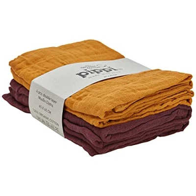 Immagine di Pippi Confezione da 4 panni assorbenti in tessuto unisex