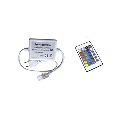 Immagine di Silver Electronics Controller RGB per striscia LED 220 V 750 W + telecomando. 220200