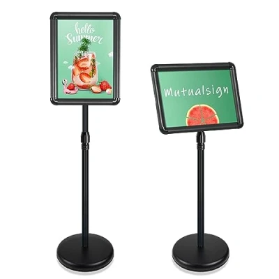 Immagine di Supporto per Espositore regolabile cornice con scatto a matrimonio/spettacolo/display/pubblicità Formato di A3 / A4 (nero A3)