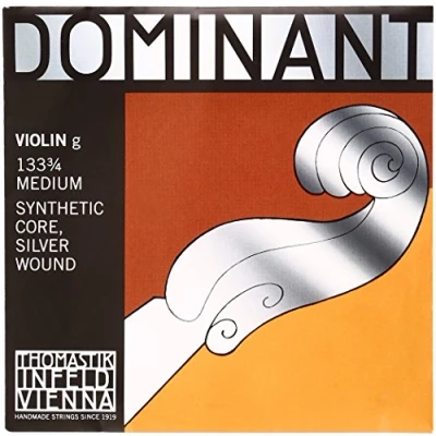 Immagine di G Dominant Violin 3/4 sintetico nucleo filo d&#039;argento