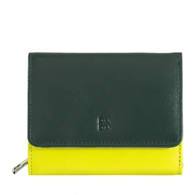 Immagine di DUDU Portafoglio donna piccolo RFID in pelle multicolore Colorful Mangrove