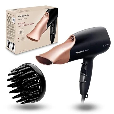 Immagine di Panasonic EH NA63 CN825 Asciugacapelli Nero, Rosa oro