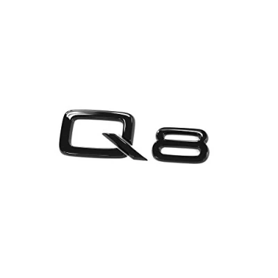 Immagine di Audi 4M8071803 Scritta Q8 Nera Tuning Exclusive Black Edition Emblema