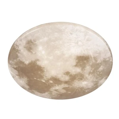 Immagine di Reality LED Lampada da soffitto Moonika R62764000, paralume in acrilico motivo lunare, incl. 15 Watt