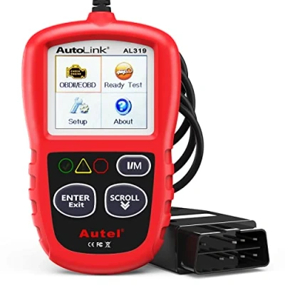 Immagine di Autel AutoLink AL319 Can Bus Diagnosi OBD2 Auto Lettore di Veicoli Strumenti Diagnostici per motore OBD II Lettura e Cancellazione Codice Errore le con Interfaccia Standard