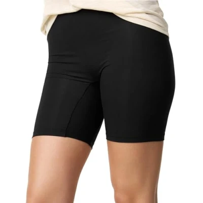 Immagine di Nur Die Reibungslos Shorts Radlerhose Radler Kurze Leggings Unterziehhose Hose Unter Kleid Rock Unterhose mit Bein Damen Pantaloncini, Schwarz, M Donna