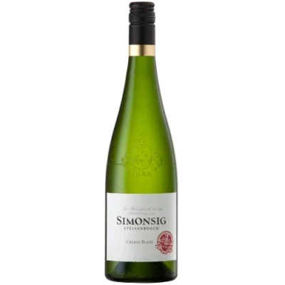 Immagine di Chenin Blanc Simonsig 2021 Bottiglia da 0.75 L vino bianco sudafricano W.O. Wine of Origin South Africa Stellenbosch