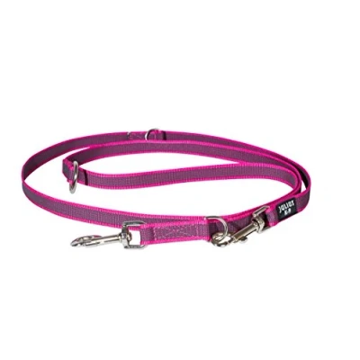 Immagine di Julius K9, Guinzaglio Color &amp; Gray regolabile, 20 mm x 2,2 m, rosa