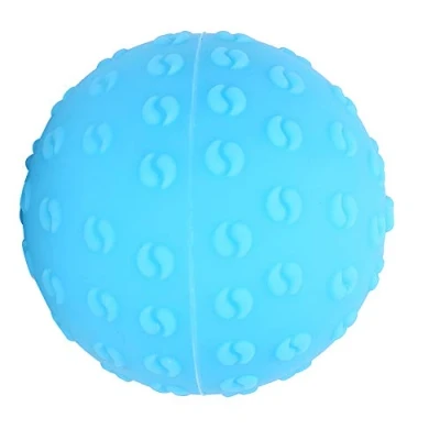 Immagine di sfere per lacrosse da massaggio, massaggio in silicone yoga Rullo tessuto profondo Fascia piedi Massaggiatore rilascio miofasciale Trigger Point e fascite plantare(Blu)