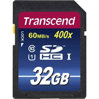 Immagine di Transcend Premium 400 Scheda SDHC 32 GB Class 10, UHS I