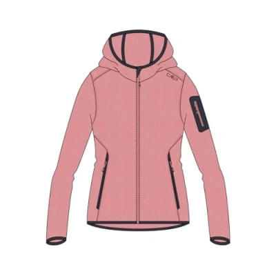 Immagine di CMP Giacca in Knit Tech da Donna con Cappuccio Fisso, Orchidea Lotus, 40