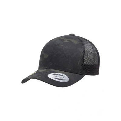 Immagine di Flexfit Retro Trucker Multicam Cappellino black, Taglia: One Size, Black