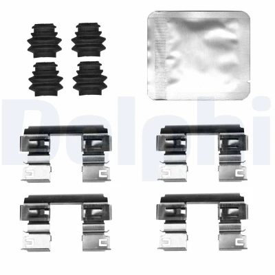 Immagine di DELPHI LX0843 Kit accessori, Pastiglia freno