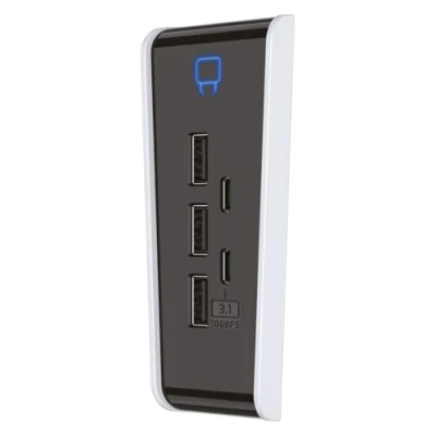 Immagine di Venom USB Hub for PS5 Slim 5 Port Includes 3 x 2.0 and 2 Type C (PS5)