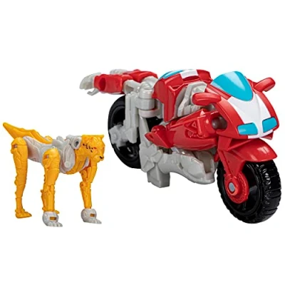 Immagine di Transformers: Il Risveglio, Beast Alliance, Weaponizer, Confezione da 2 Personaggi Arcee e Cheetor, Action Figure 12,5 cm, per Bambini Bambine dai 6 Anni in su
