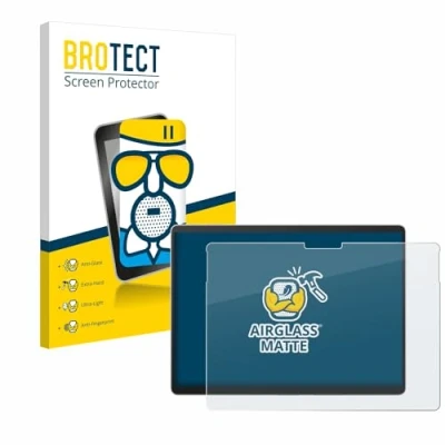 Immagine di brotect Pellicola Vetro Opaca per Microsoft Surface Pro 9/10 Protezione Schermo [Anti Riflesso, Durezza 9H]