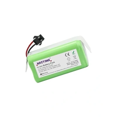 Immagine di NASTIMA 14,4V 3000mAh Batteria Li ion Compatibile con IKOHS Netbot S14/S15, Lefant T700/M201, Proscenic 850T, Ecovacs Deebot N79/N79S/DN622, Eufy RoboVac 11S/11/15C/15T/30/35C, Conga 990/1090/1790