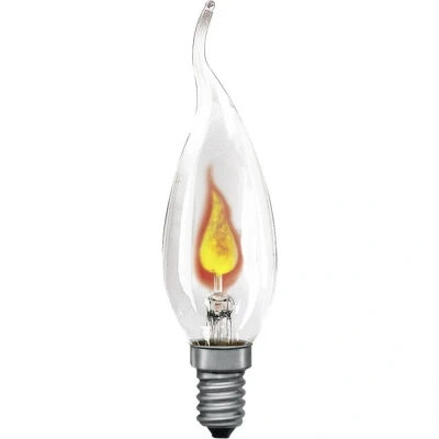 Immagine di Paulmann Lampada ad incandescenza 97 mm 230 V E14 3 W Trasparente Forma di candela Contenuto 1 pz.